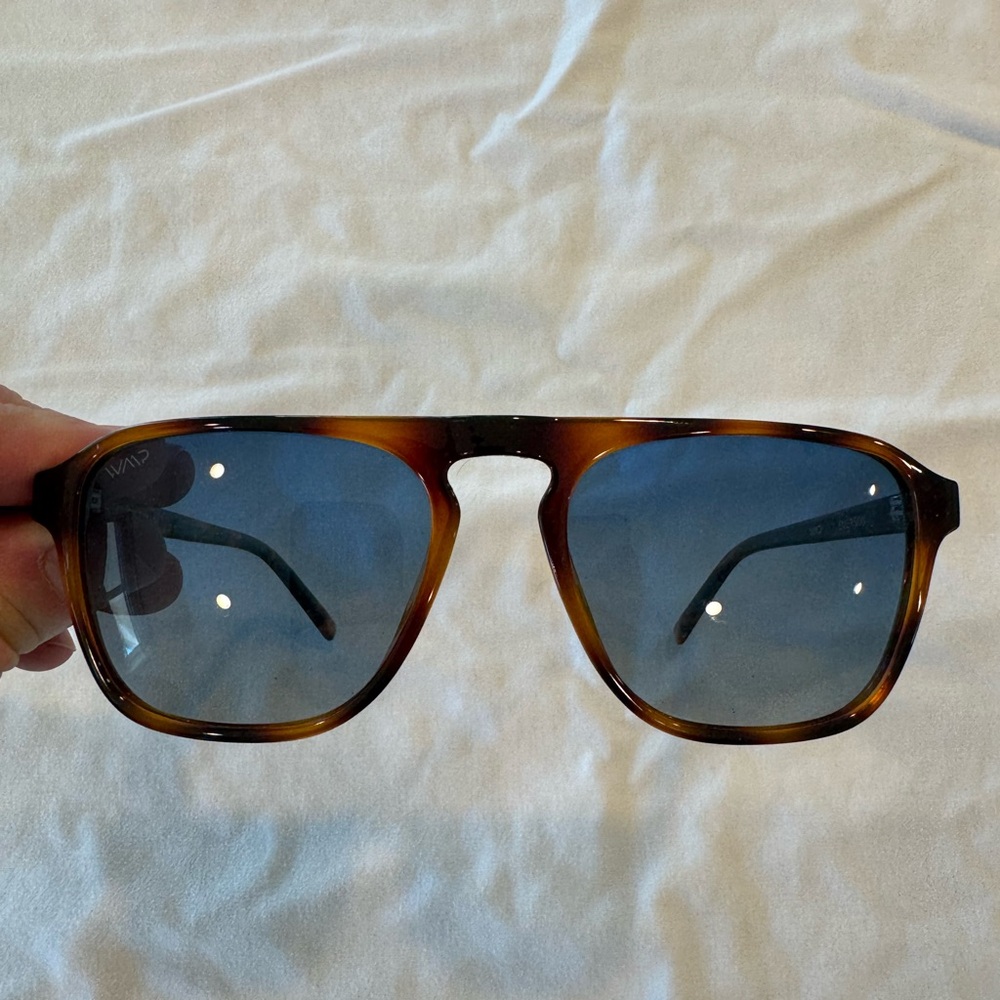 WAP Tortoiseshell Sunglasses with Blue Tint